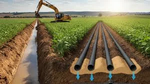 drenagem para construção