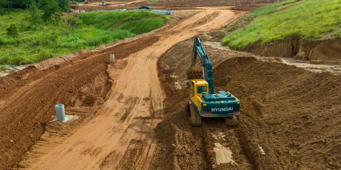 corte de terra em Piracicaba
