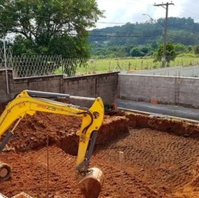 escavação de piscina em Piracicaba