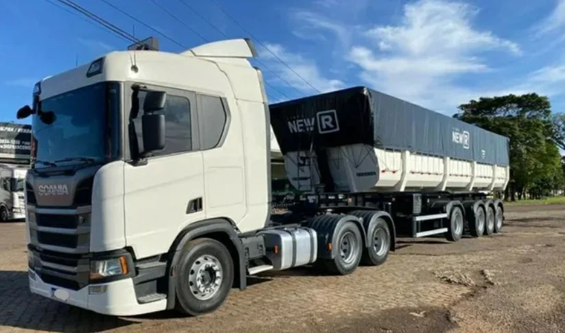 Frete Carreta Caçamba 3 Eixos 25m³ e 34m³