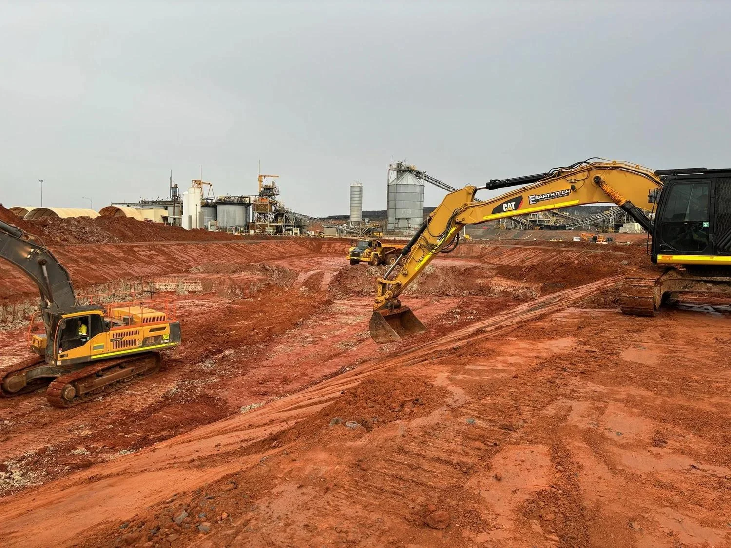 terraplenagem para indústria